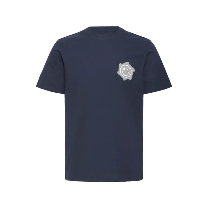 Blend - BHLANE S/S GRAPHIC SMILE TEE - Heren - T-shirts