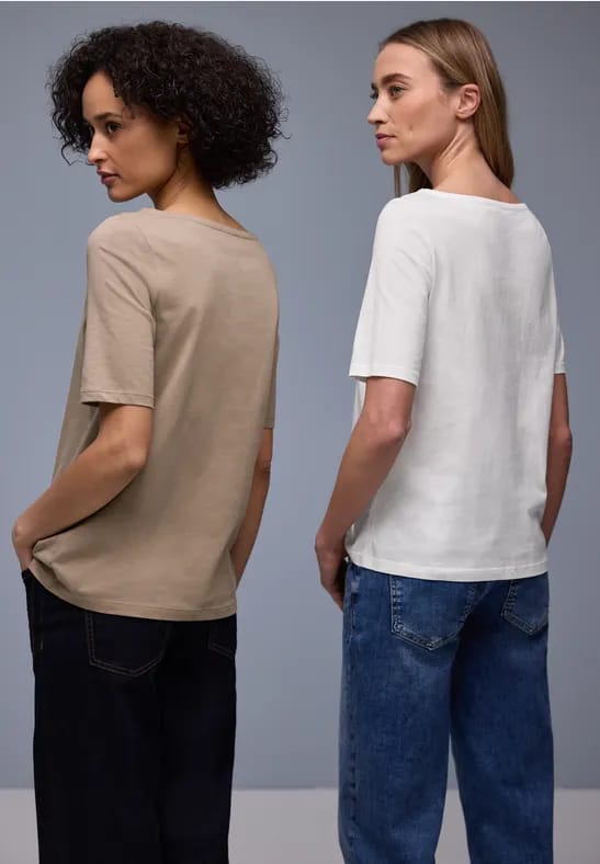Basic Shirt in een 2-pack