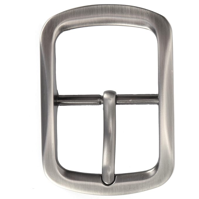 Riemgesp Messing Retro Verwijderbare Enkele Prik Tailleband Sluiting Versteller Accessoires Type A gray