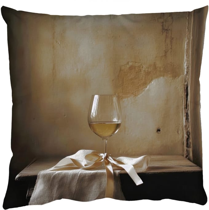 Sierkussens - Kussentjes Woonkamer - 60x60 cm - Strik - Beige - Witte - Wijn