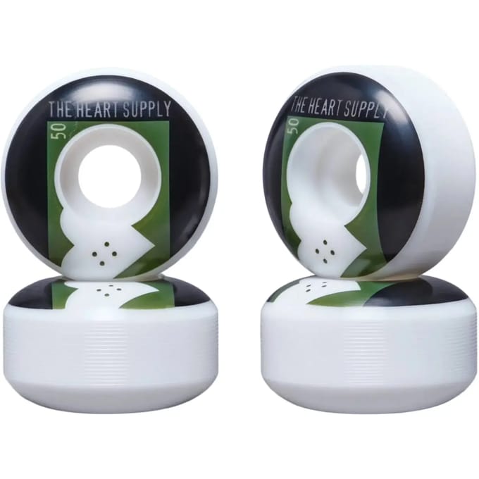 Set centrano skateboardwielen Heart Supply Clean Heart 99A (x4)