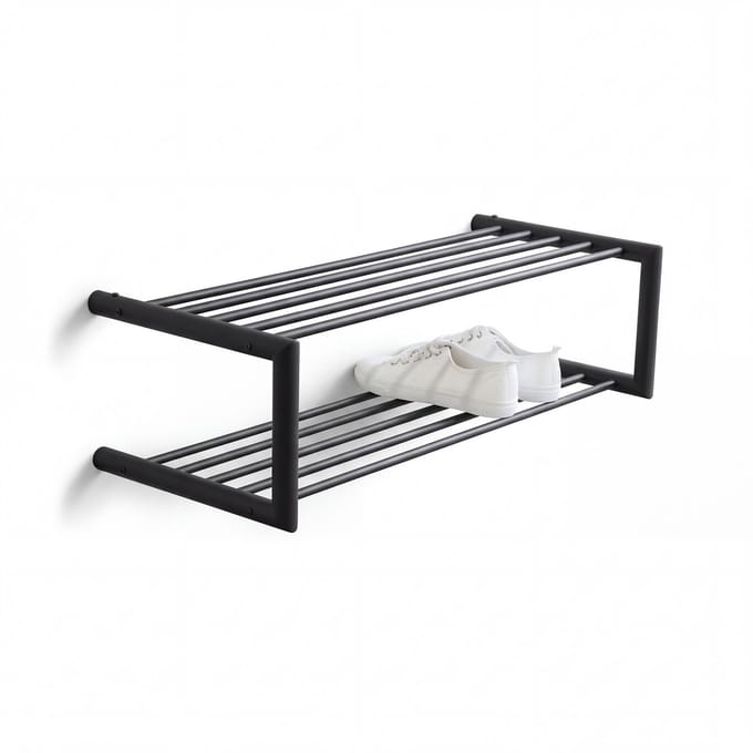 Spinder Design schoenenrek Soenz - Black - 6 paar schoenen - Staal