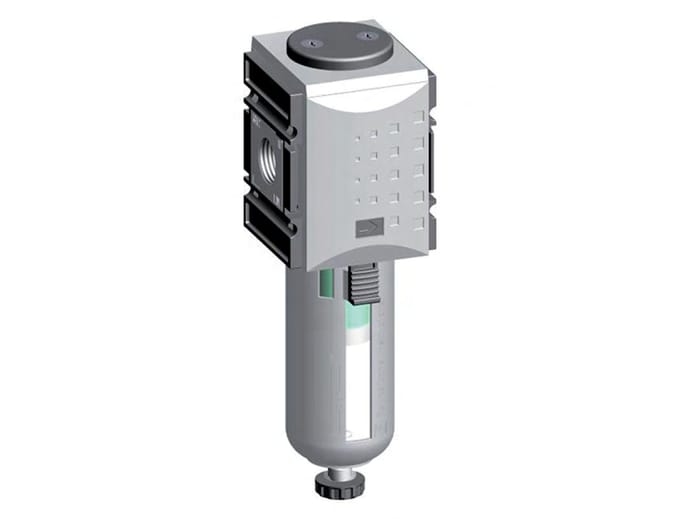 Voorfilter 0.3micron G3/8'' 500l/min Semi-Auto Polycarbonaat Futura 2