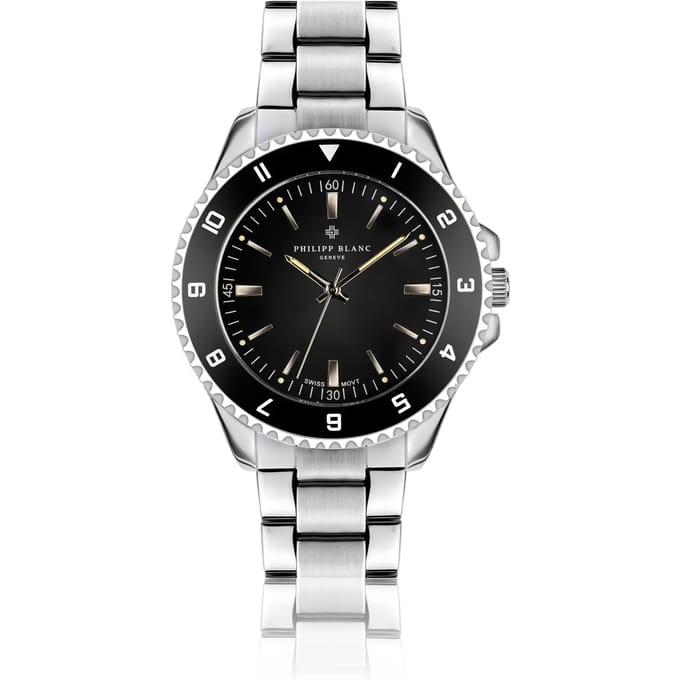 Zilveren horloge Philipp Blanc Avenches