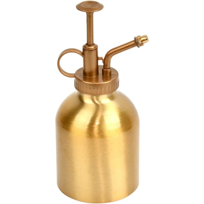 Esschert Design plantenspuit/vernevelaar - aluminium/goud - 290 ml