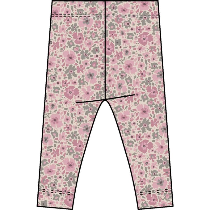 Hummel kinderlegging Hmlmini Flower Aop Tights 233814