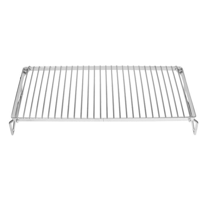 Gril de Campfire Pliant Portable en Acier Inoxydable Barbecue Grille de Cuisson gray