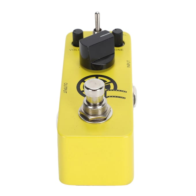 Overdrive Pedaal Boost en Normaal 2 Modi True Bypass Overdrive Geluid Elektrische Gitaar Effectpedaal black