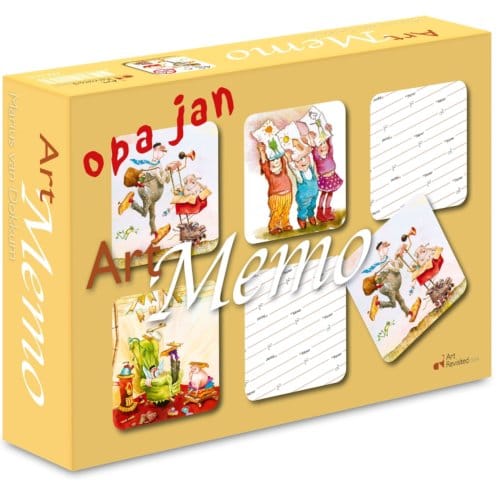 Marius Van Dokkum-Opa Jan Art Memo Spel 24 Sets