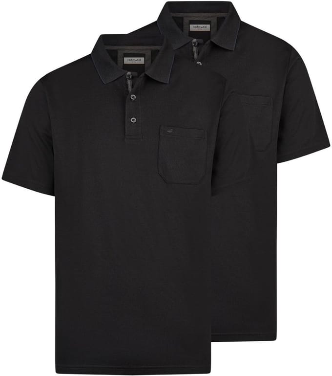 Redmond Heren poloshirt 2 pack Basic