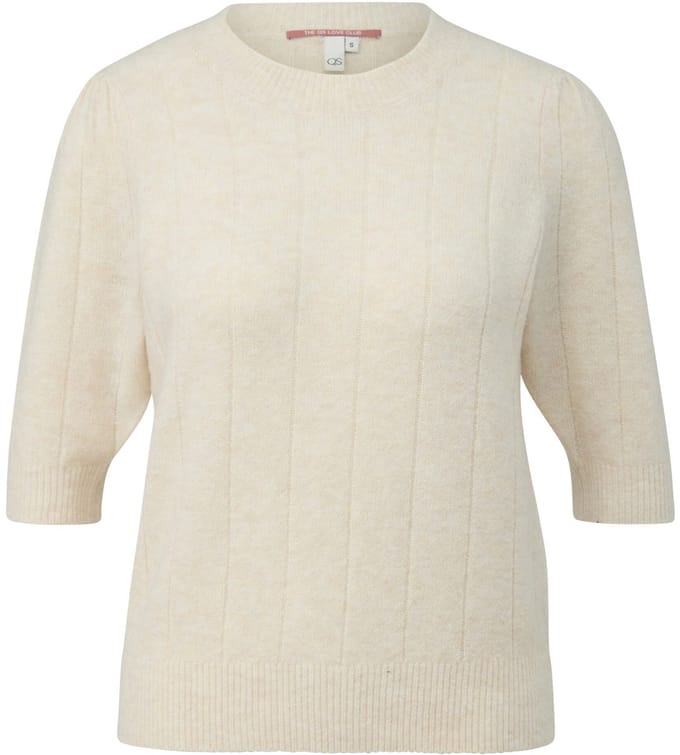 Q/S designed by - Dames pull - Maat S - Vrouwen - ZWART - polyester