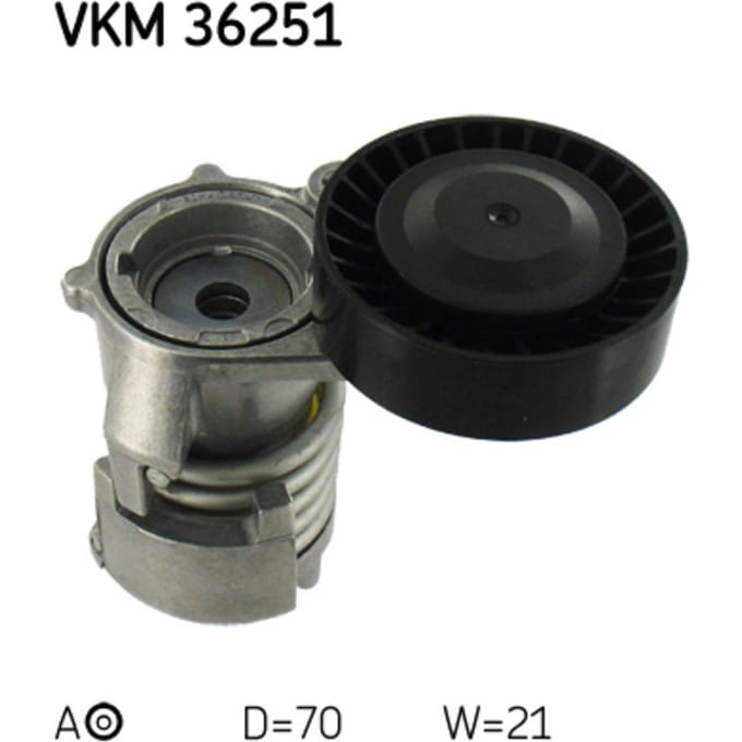 Spanpoelie, V-riem SKF VKM 36251