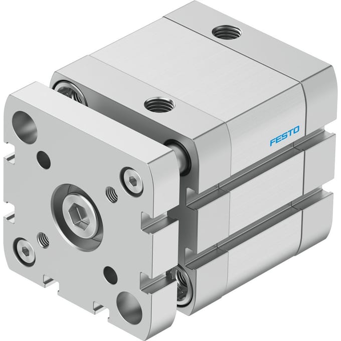Festo Compacte Cilinder 50mm Boring 20mm Slag ISO 21287 Dubbelwerkend - 574042 - P2DRB