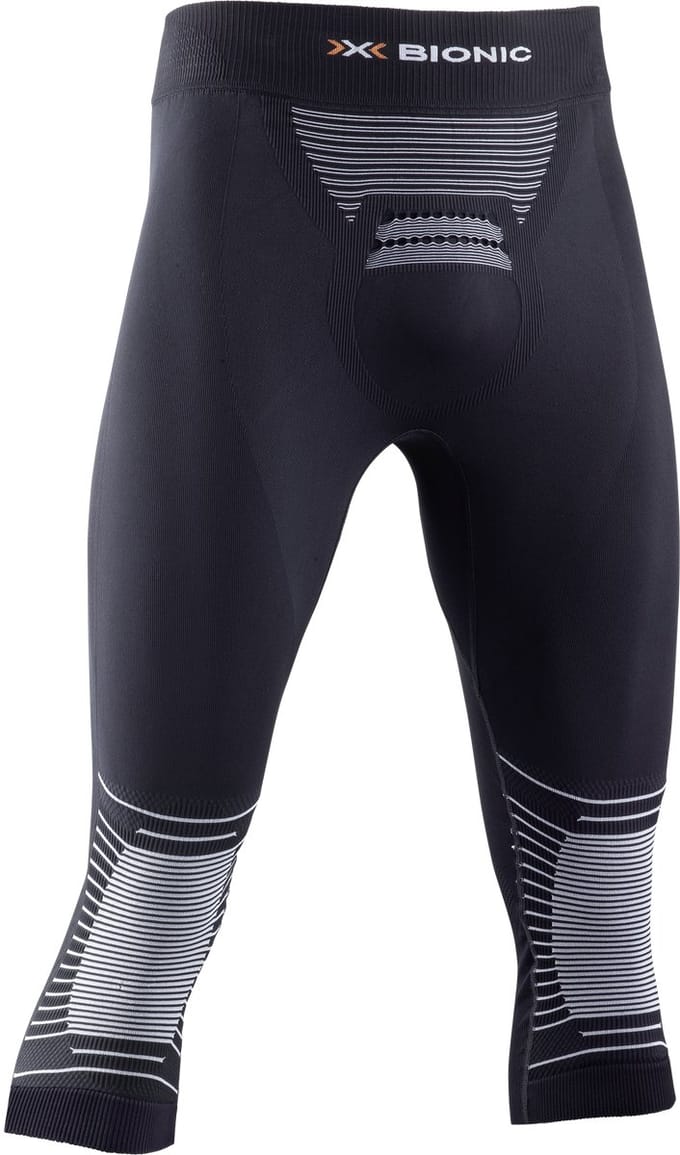X-Bionic Energizer 4.0 Driekwart Sportbroek Heren - Opal Black/Arctic White - Maat L