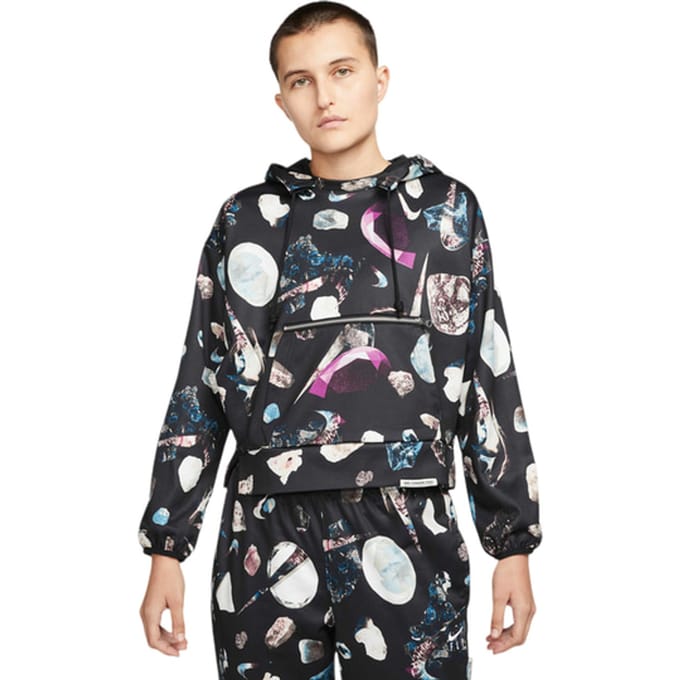 Nike Dri-fit Standard Issue Hoody Dames Zwart K010