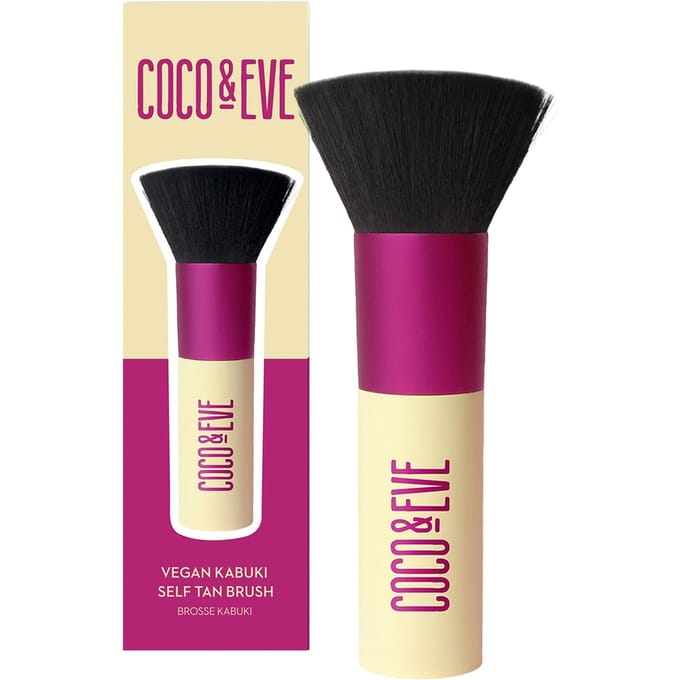 Coco&Eve - Deluxe Vegan Zelfbruiner Kabuki Brush