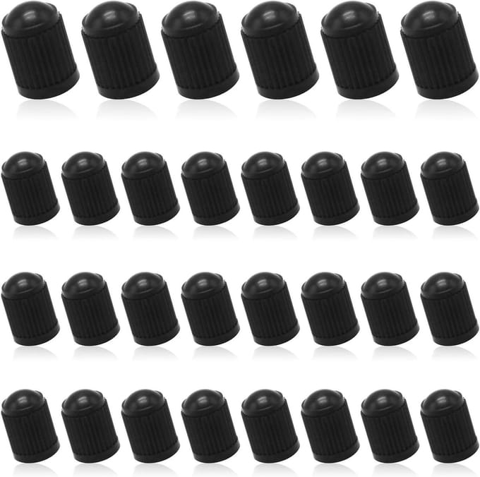Ventieldoppen set van 30 - Universele plastic ventieldoppen - Voor stabiele bandenspanning - ShopVlot