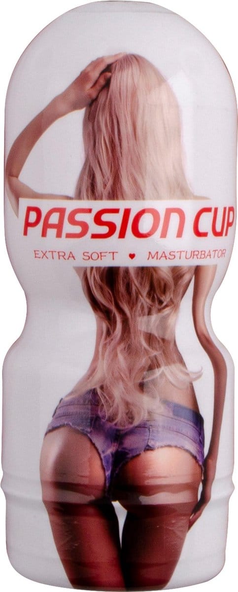 Passion Cup Masturbator Mond - Wit/Rood