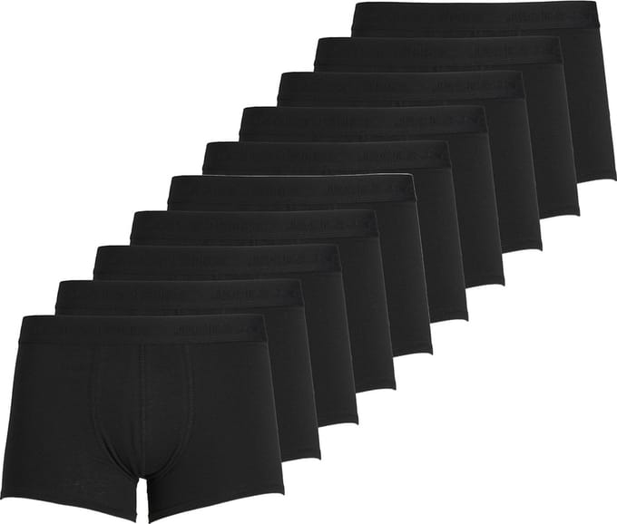 Jack & Jones Heren retro short / pant 10 pack Jacsolid