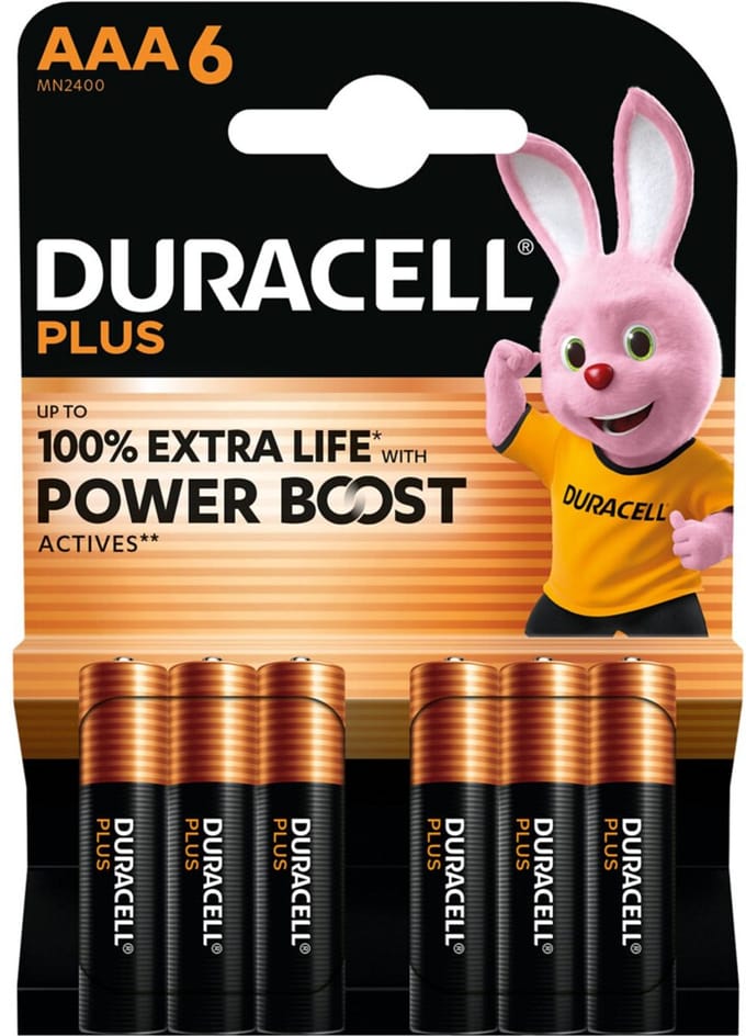 Duracell Alkaline Batterijen Mainline Bst AAA - 10 x 6 stuks - Voordeelverpakking