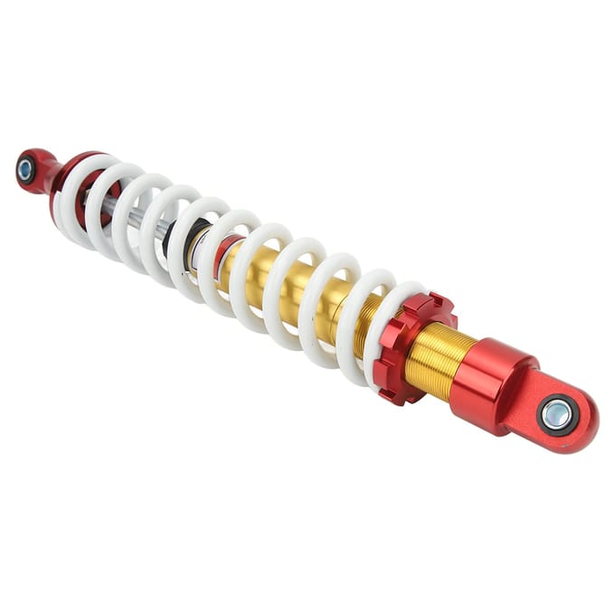 430mm Motorfiets Schokdemper Hoge Prestaties Verstelbare Demping voor 150cc?250cc PIT QUAD DIRT white