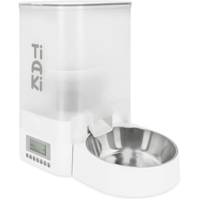 TIAKI voederautomaat tot 5 liter voer voor katten