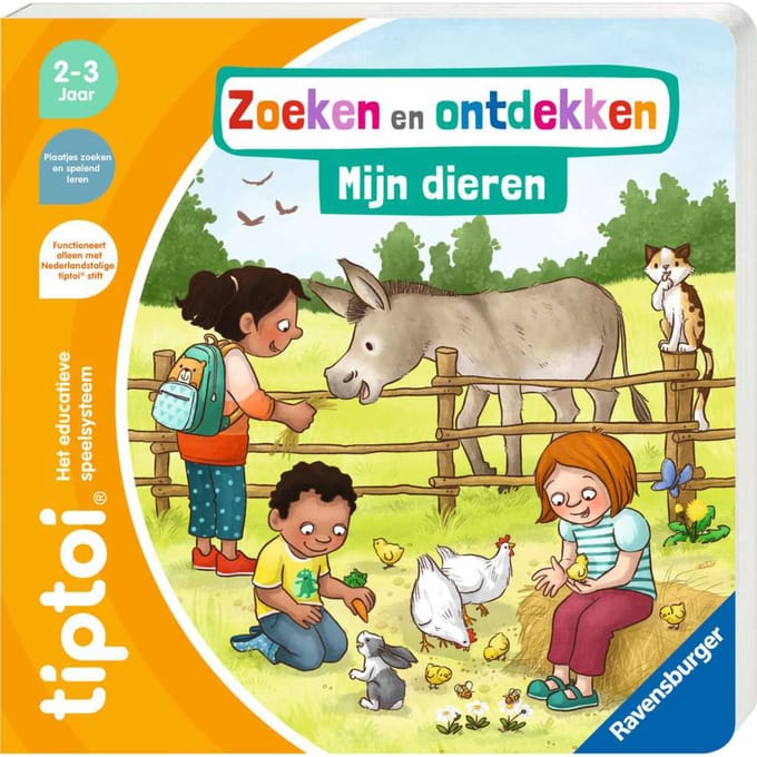 Ravensburger Tiptoi Zoeken en ontdekken - Mijn dieren Leerzame spellen