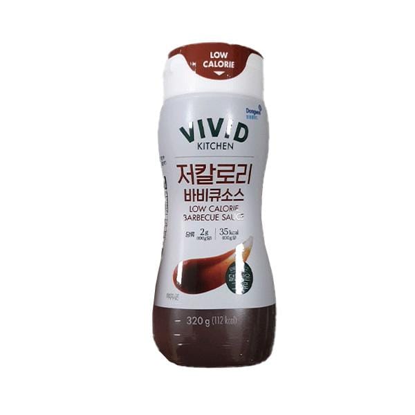 Vivid Kitchen Caloriearme BBQ Saus 320g One thing gray