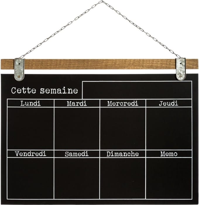 MICHA-weekplanner van leisteen
