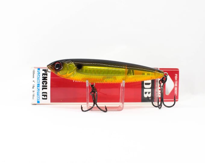 Yo Zuri Duel 3DB potlood 100 mm drijvend kunstaas R1100-PGBL (4468) red