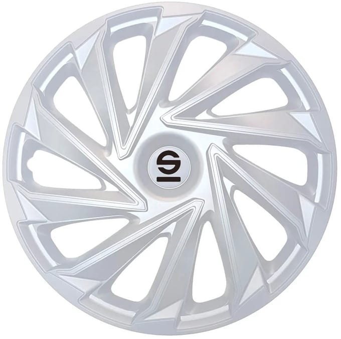 Sparco Wieldoppen Varese 14 inch Zilver - 4 stuks
