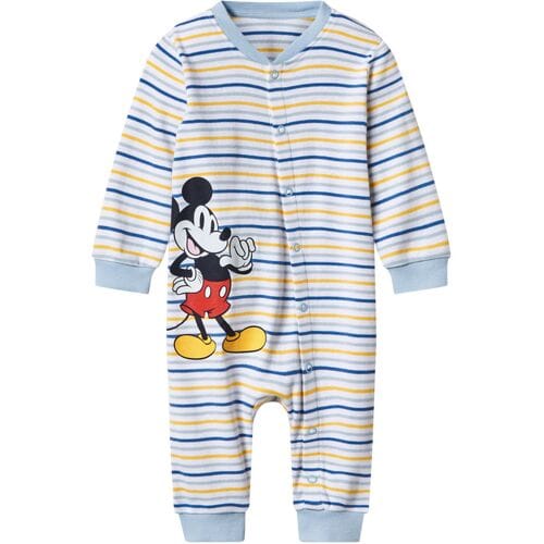 LUPILU Baby pyjama (strepen/blauw, 74/80)
