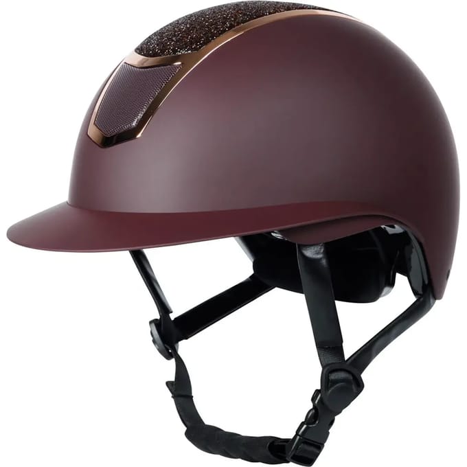 Harry's Horse - Mont Blanc Sparkle - Veiligheidshelm - Bordeaux Rosegold - 59-61