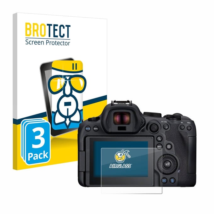 Screenprotector 3 Stuks voor Canon EOS R6 Mark II Beschermglas transparant