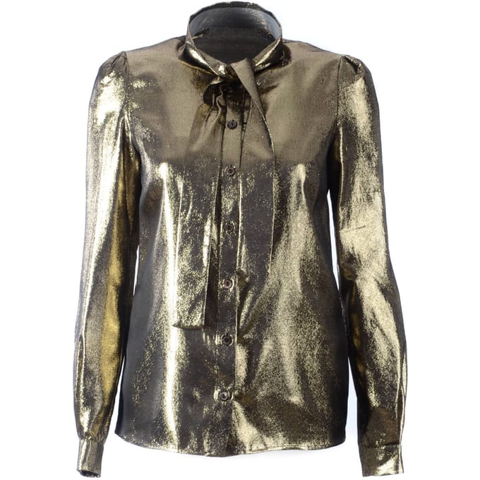 Dolce & Gabbana Dames Strik Lange Mouw Blouse