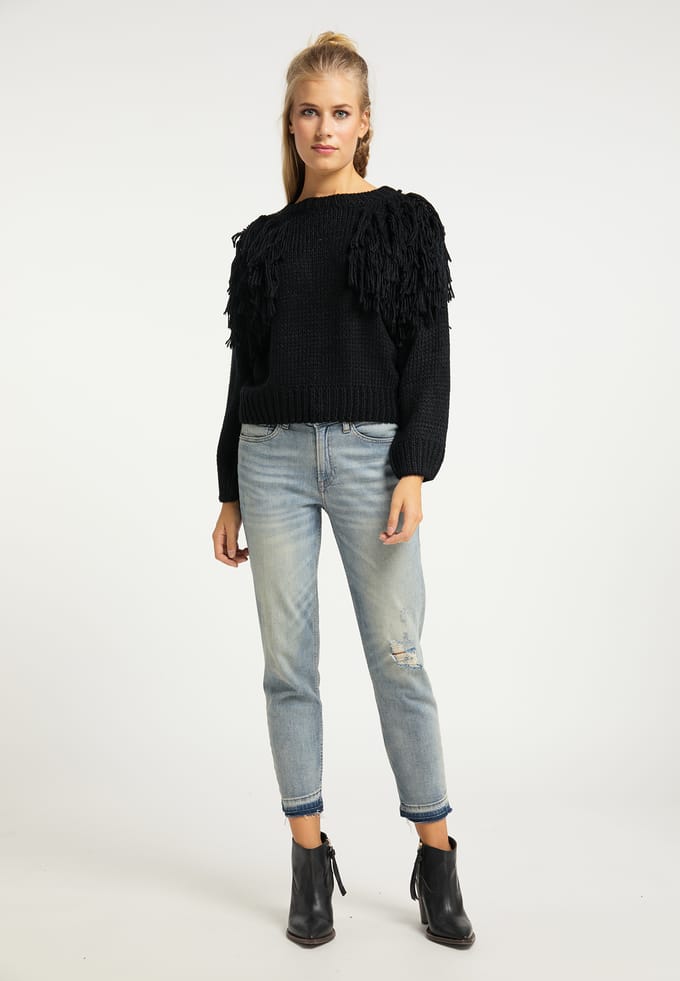 usha Jumper Dames zwart