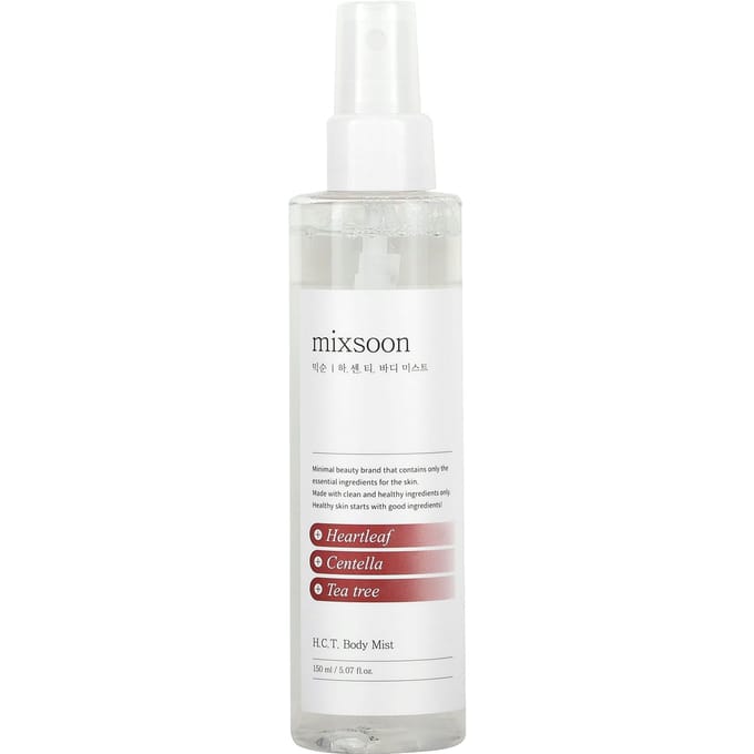 Mixsoon H.C.T. Body Mist / Verfrissende lichaamsspray met anti-acne actief complex 150 ml