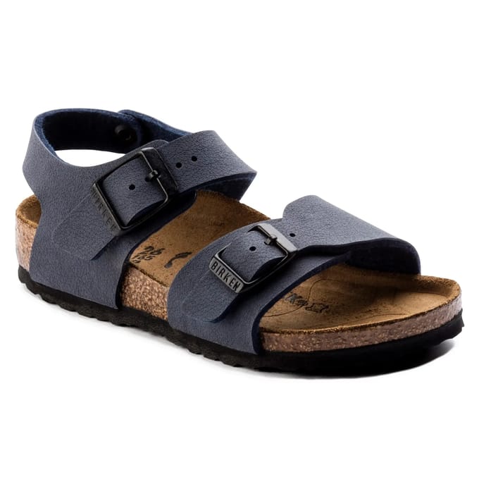 Nubuckleren Sandalen voor jongens Birkenstock New York Birko-Flor
