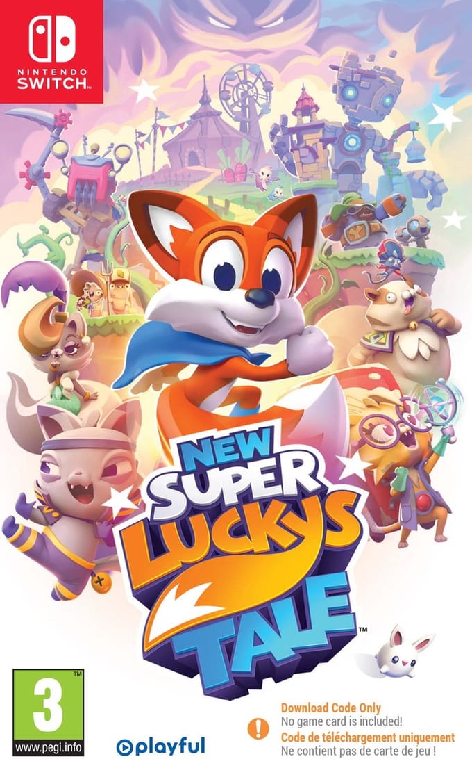 New Super Lucky's Tale (Code in a Box) - Nintendo Switch - Action