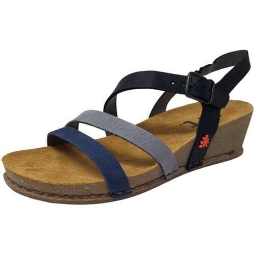 Sandalen met sleehak Art -