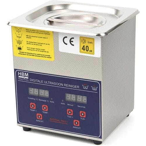 HBM 2 Liter Professionele Ultrasoon Reiniger