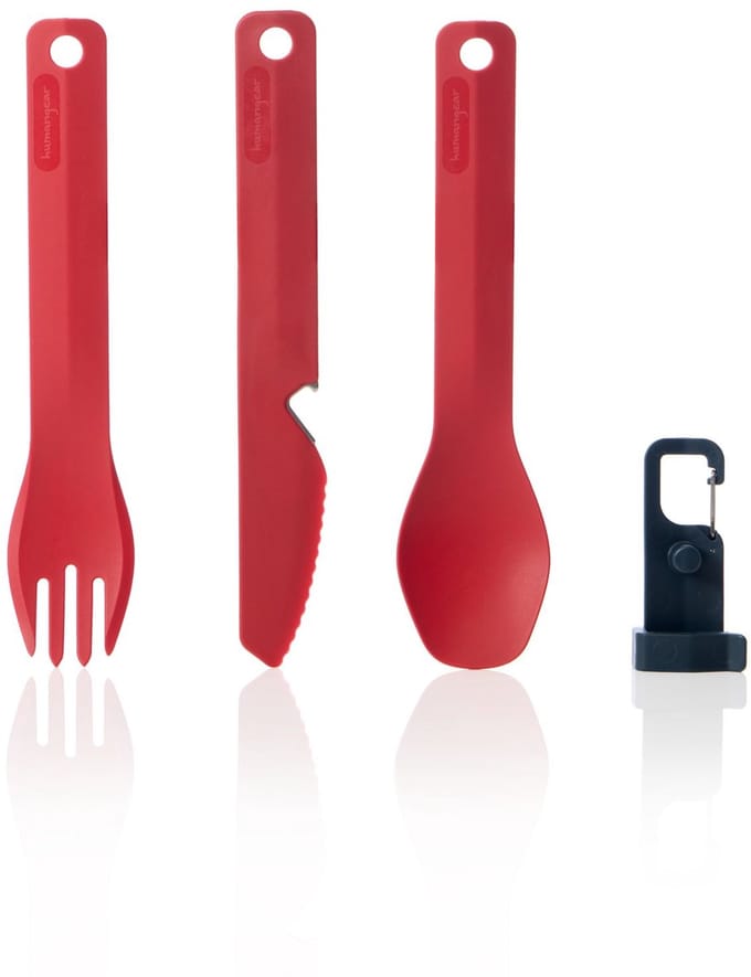 Human Gear - GoBites BIO - Bestek - K/F/S Set - Red