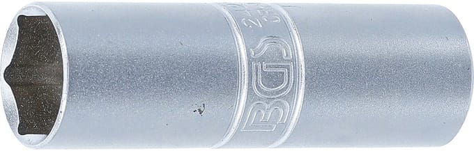 BGS BougieDopsleuteldop zeskant - met dunne wand - 1/2 - 16 mm
