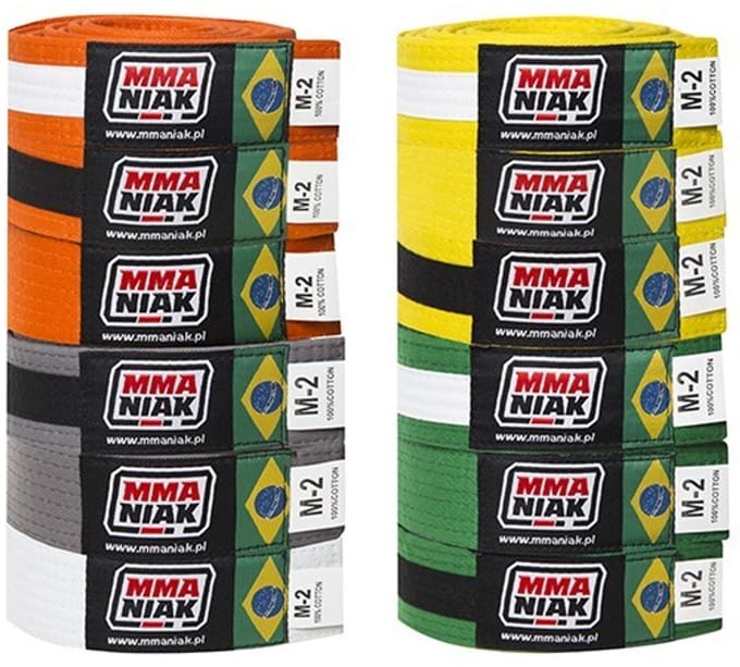 MMANIak - BJJ Riem voor Kinderen - Oranje - M4