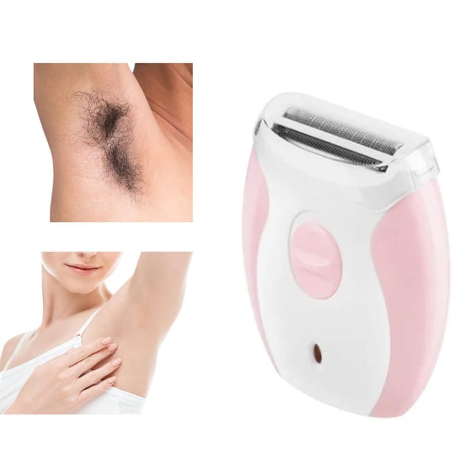 Haarverwijdering Epilator Oplaadbaar Hypoallergeen Pijnloos Haarverwijderingstrimmer Roze white