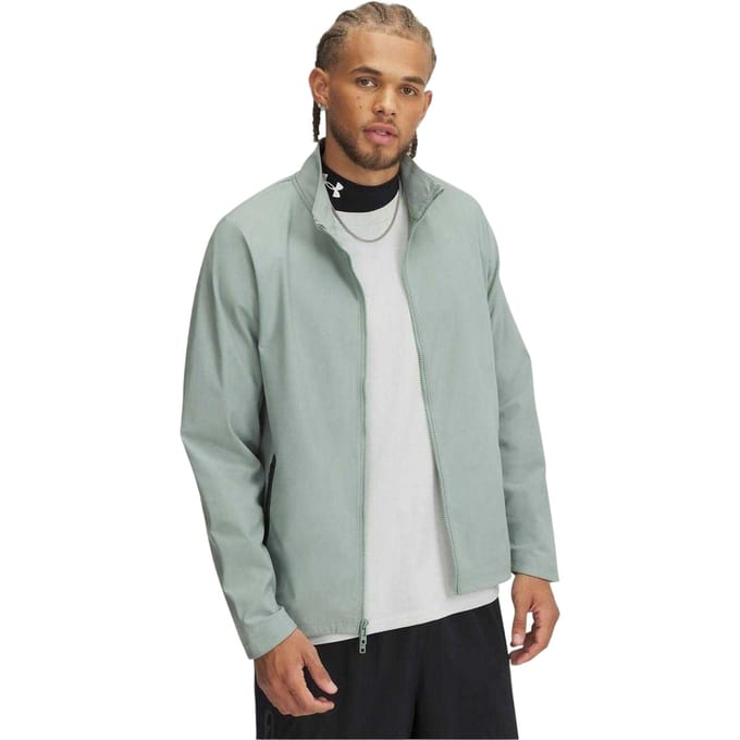 Under Armour Heren Full Zip Hoodie (Groen)