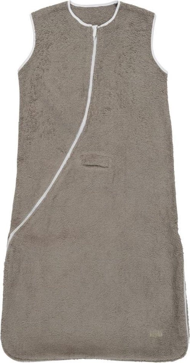 Jollein Zomerslaapzak Baby 70 cm - Taupe/Wit
