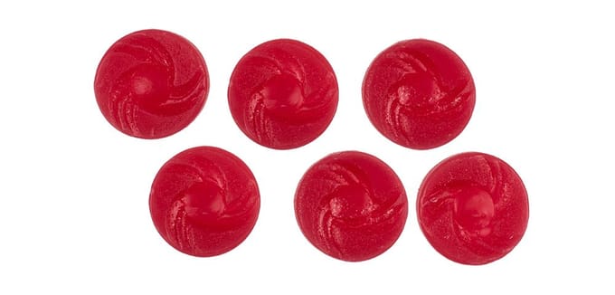 Geurwax melts voor branders, 6 schijfjes: Roos