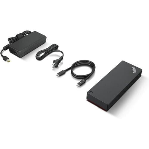 Lenovo ThinkPad Universal Thunderbolt 4 Dock - Laptop Docking Station - 100w PD - USB-C - RJ45 - HDMI 2.1 - DP - Apple - Windows - Chrome