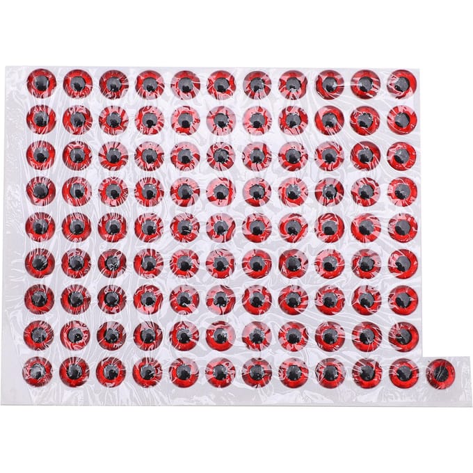 Visogensticker Vislokogen 3D holografische simulatie Kunstmatige vislokogensticker gray